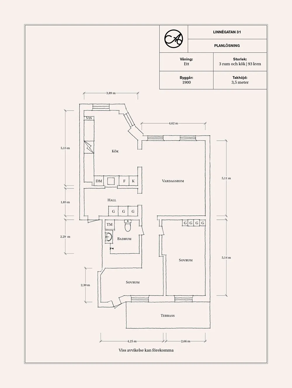 Apartamento con cocina espaciosa y terraza privada en Gotemburgo (93 m²) - Gallery image 31