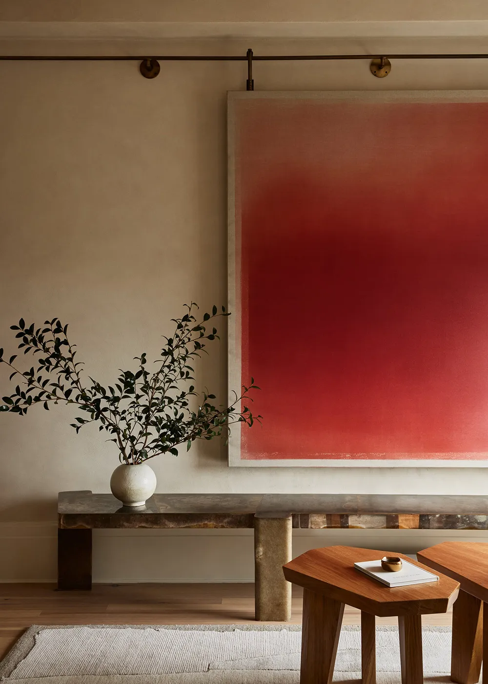 Minimalismo natural de una pequeña apartamento en Nueva York - Gallery image 2