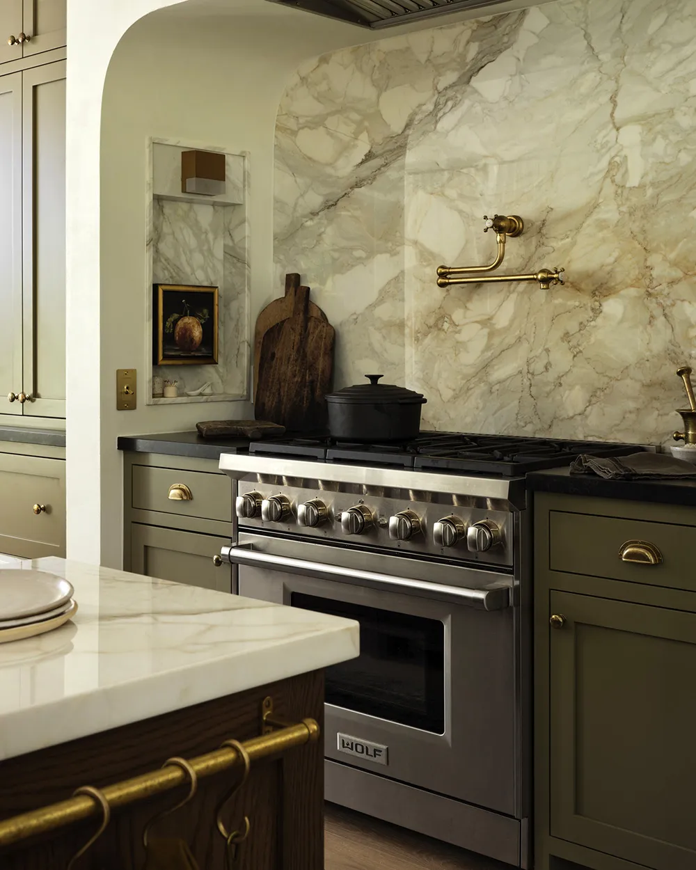 Schöne Grüntöne und natürlicher Stein: Landhaus in Kanada - Gallery image 4