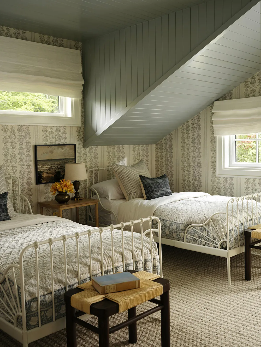 Schöne Grüntöne und natürlicher Stein: Landhaus in Kanada - Gallery image 14