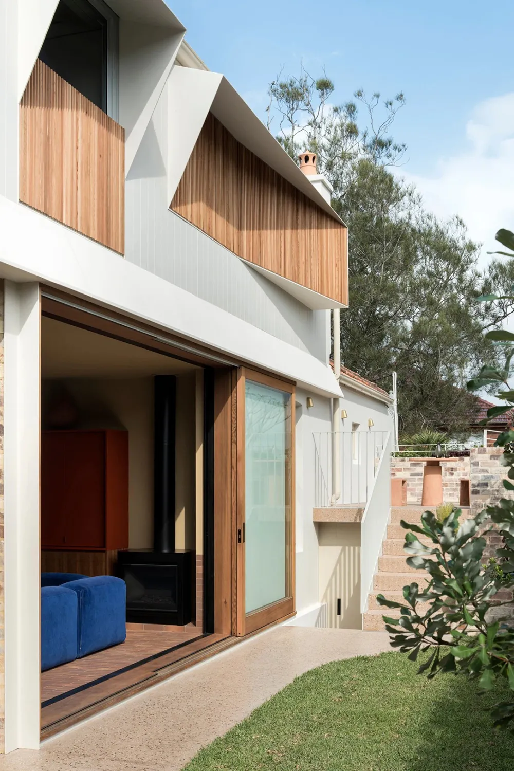 Jasne kolory i nowoczesny design małego domu w Sydney - Gallery image 13