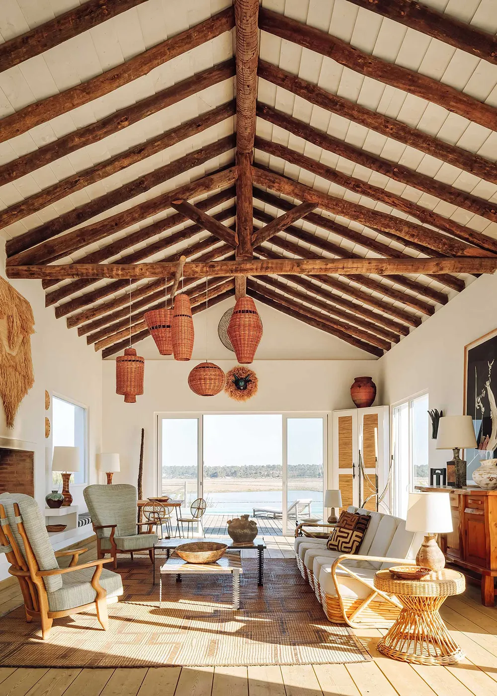 Солнечные интерьеры пляжного дома в Португалии - Gallery image 4