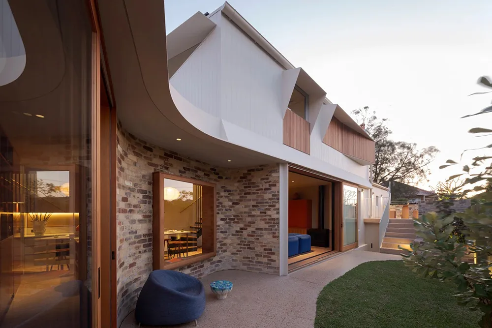 Jasne kolory i nowoczesny design małego domu w Sydney - Gallery image 19