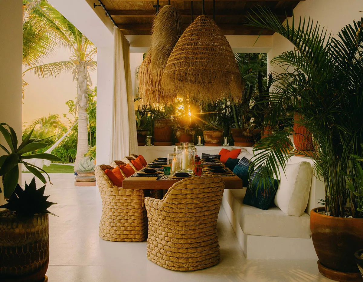 Eleganter Design eines Strandhauses in sonnigem Mexiko - 1