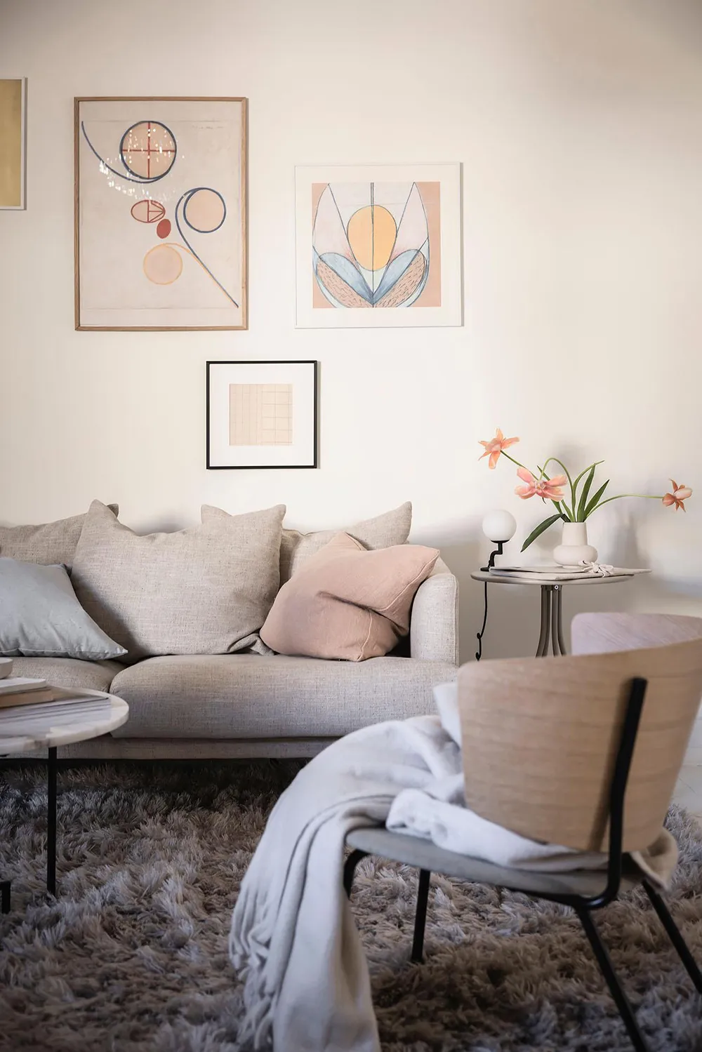 Ciepły skandynawski wnętrze w piaskowych tonach (74 mk) - Gallery image 13