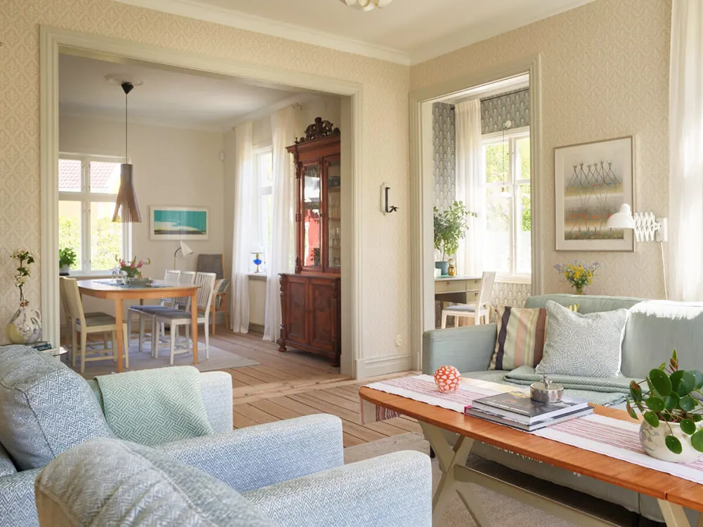 Schwedische Ferienvilla mit frischen und gemütlichen Interieurs - Gallery image 5