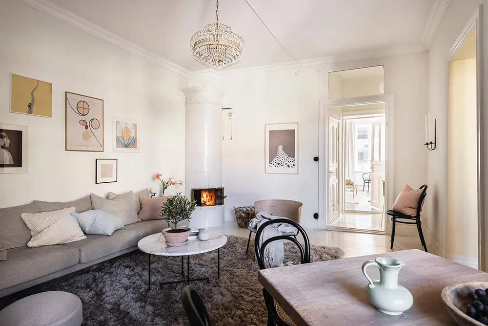 Ciepły skandynawski wnętrze w piaskowych tonach (74 mk) - Gallery image 15