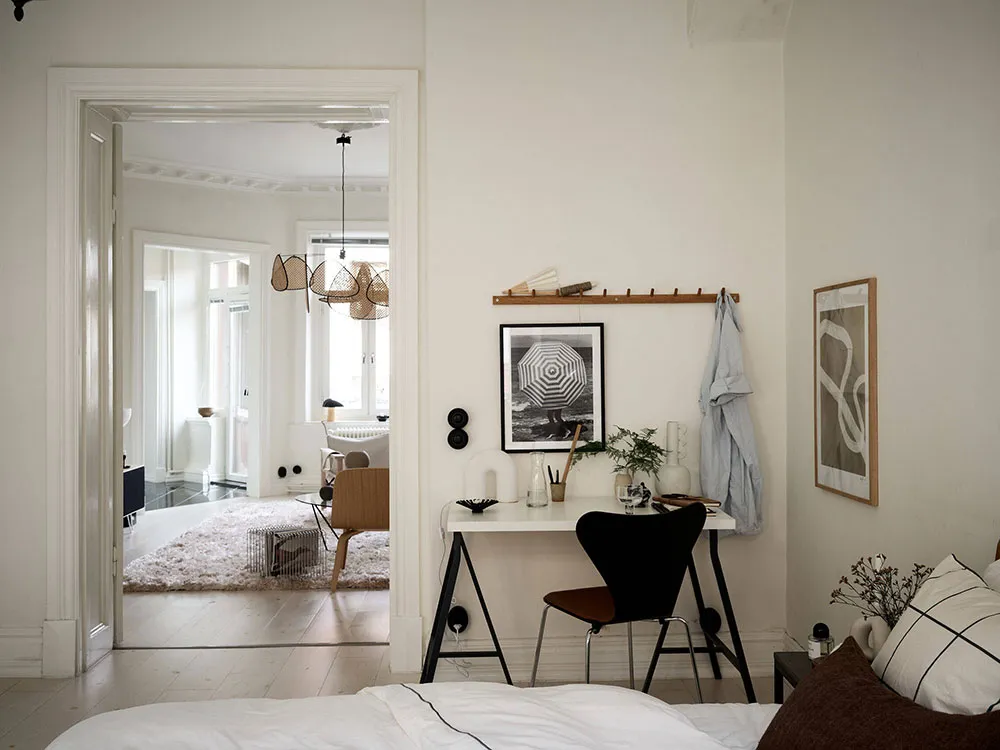 Appartement scandinave lumineux avec mur en brique sur la cuisine et un grenier privé (80 m²) - Gallery image 7