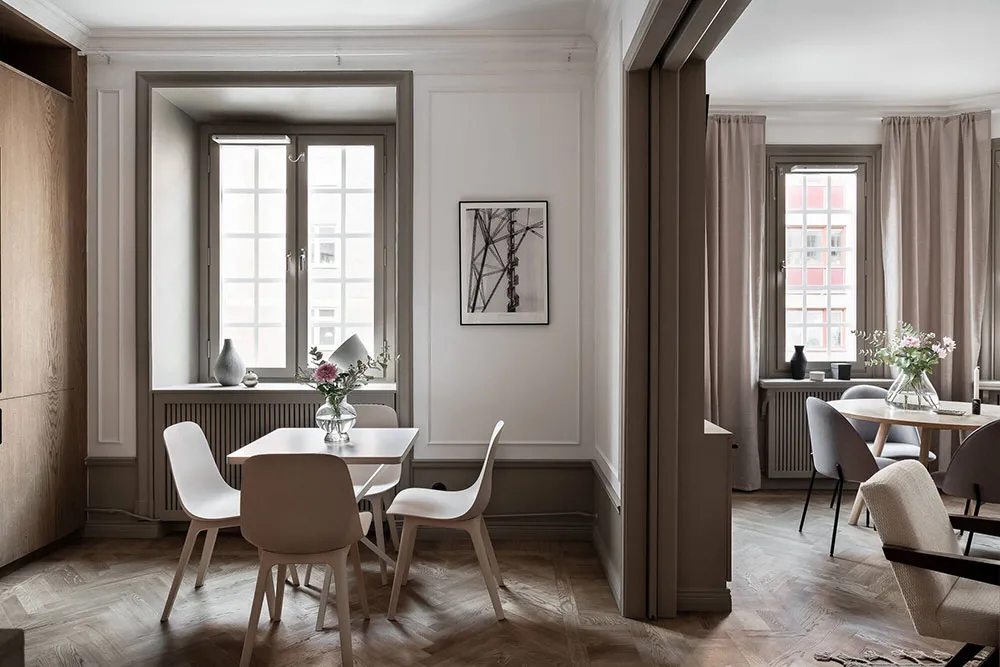 Современный интерьер в стильных бежевых тонах, пропитанный классической элегантностью - Gallery image 10