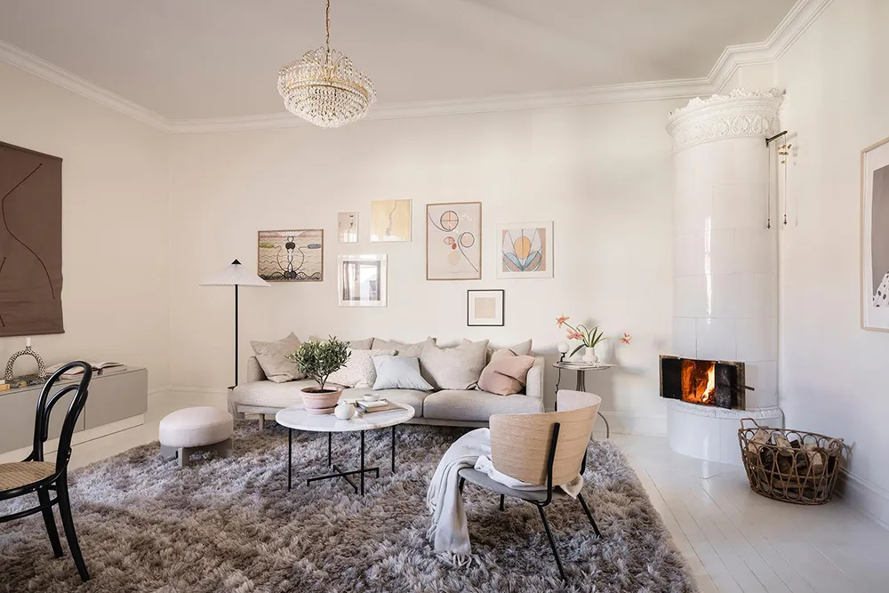 Ciepły skandynawski wnętrze w piaskowych tonach (74 mk) - Gallery image 10