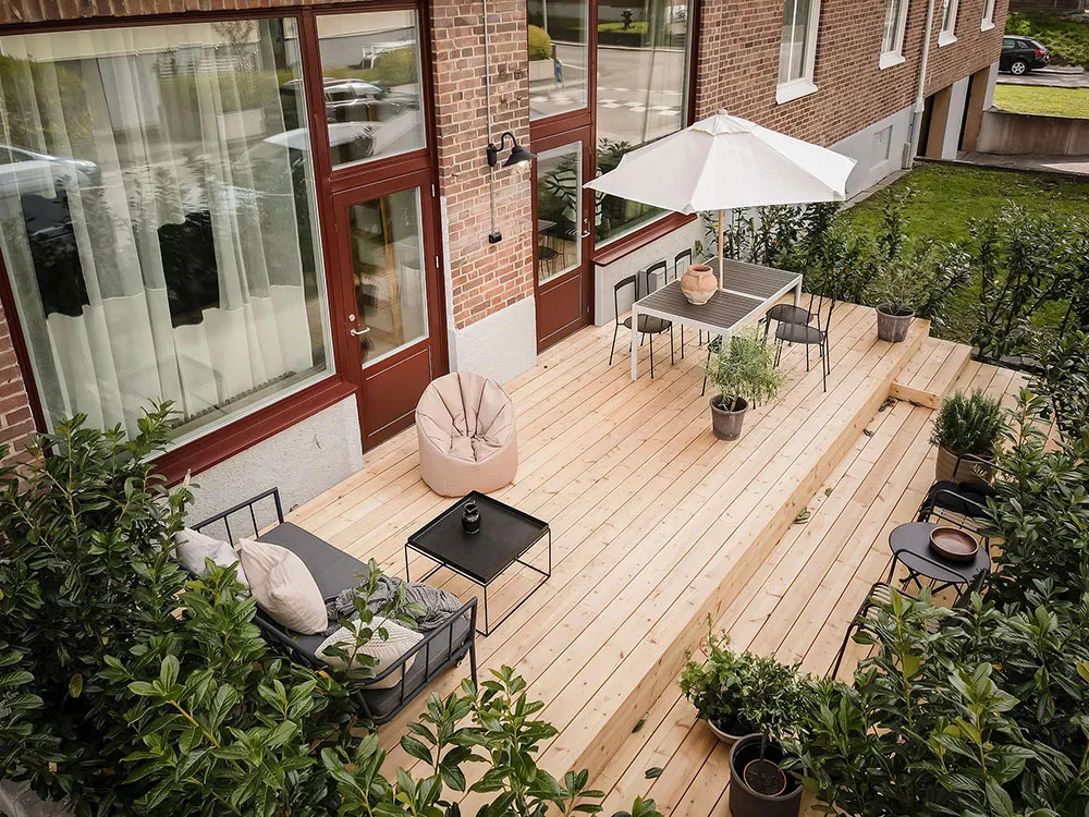 Estilo de apartamento con entrada independiente y terraza en Gotemburgo (71 m²) - Gallery image 7