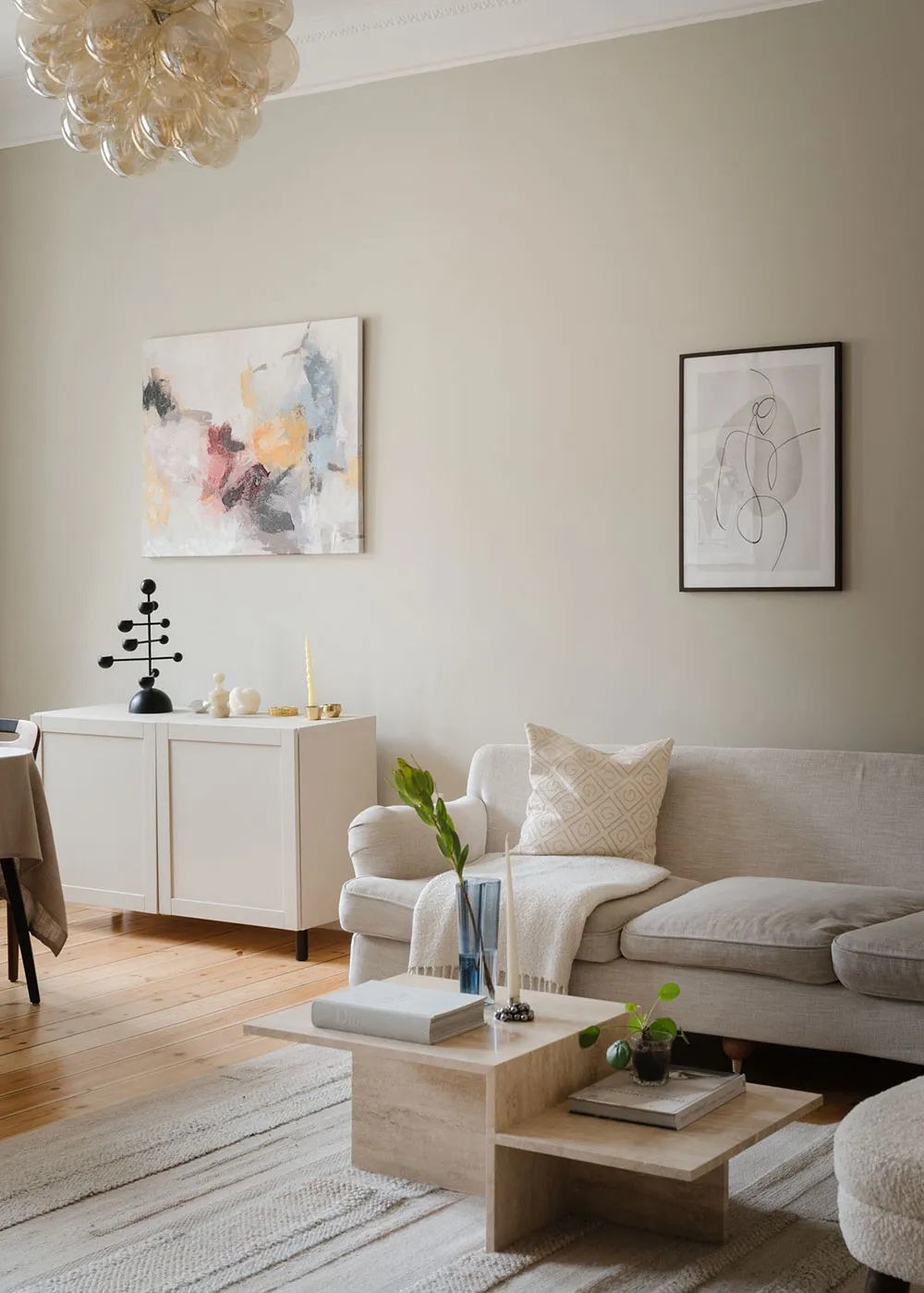 Beautiful Scandi Interior in Beige-Milk Tones (60 sq. m) - Gallery image 1