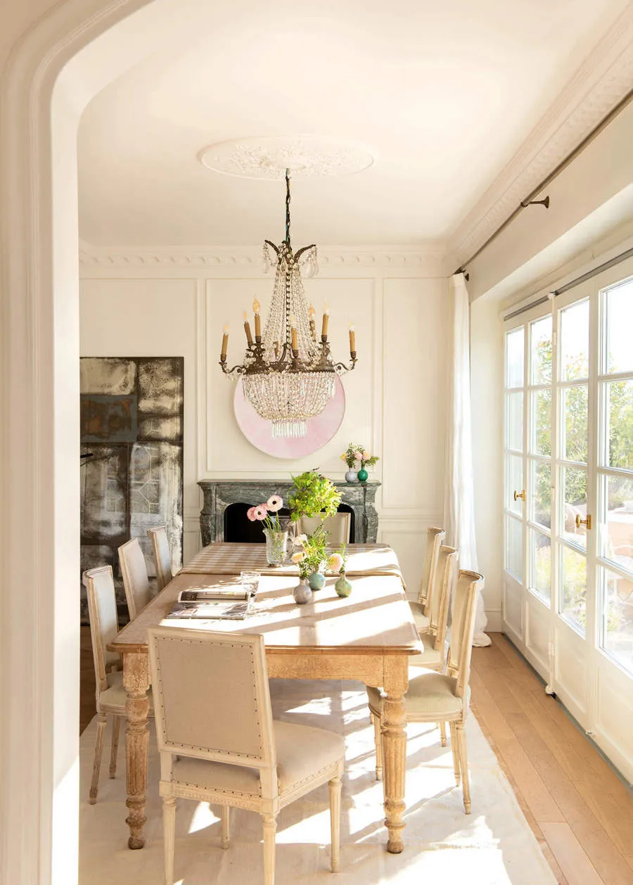 Чарівна біла квартира з терасою в Барселоні - Gallery image 5