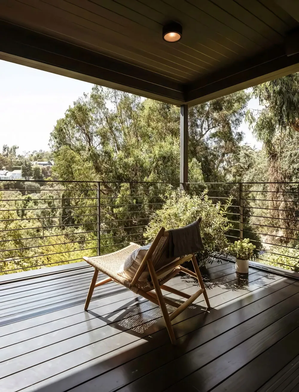 Небольшой сборный дом в Калифорнии с японской эстетикой и видовой террасой (60 кв. м) - Gallery image 8