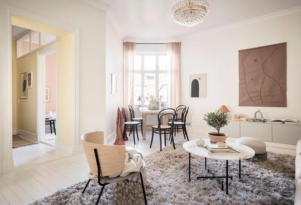 Ciepły skandynawski wnętrze w piaskowych tonach (74 mk) - Gallery image 7