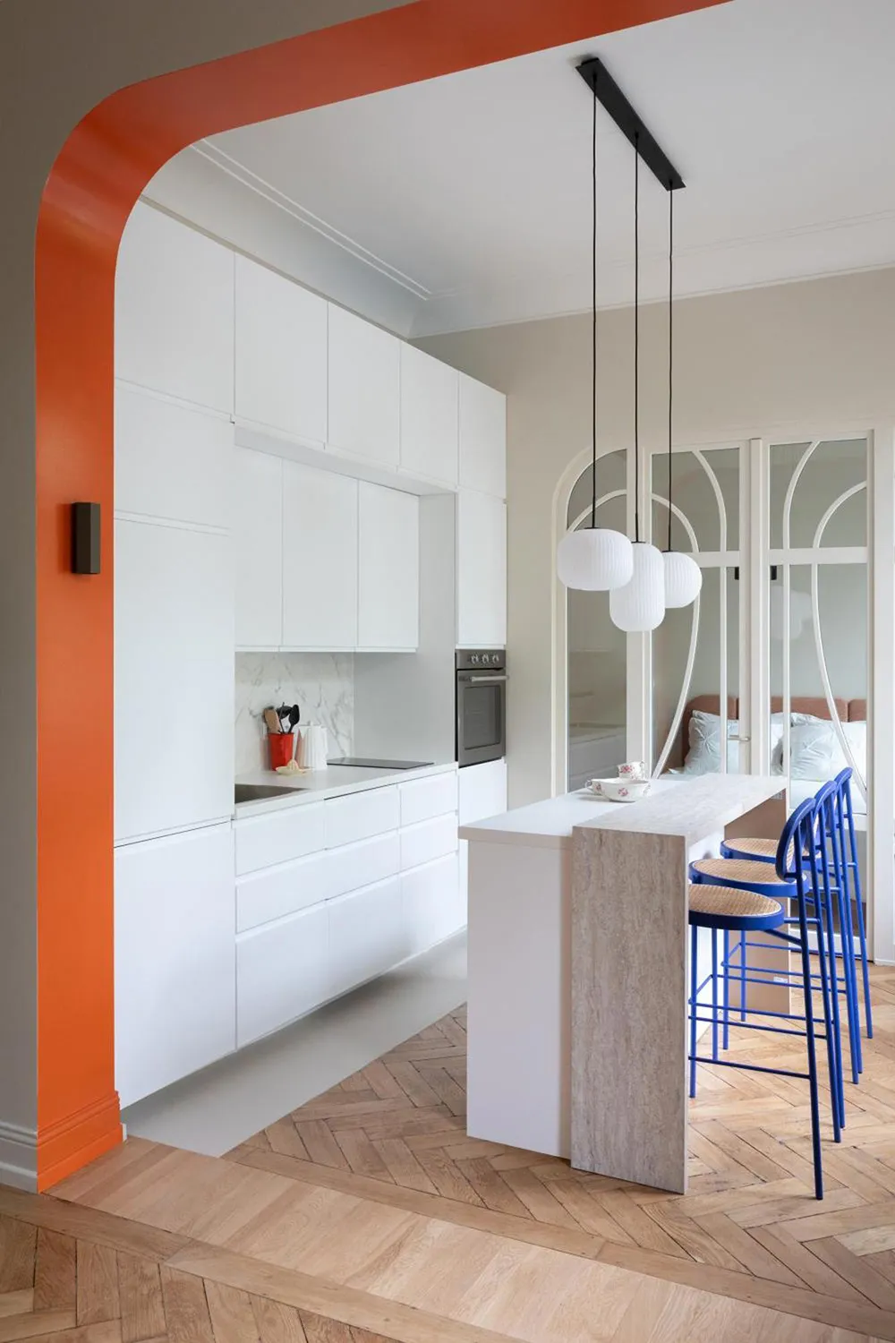 Современное прочтение стиля модерн во французской квартире (57 кв. м) - Gallery image 8