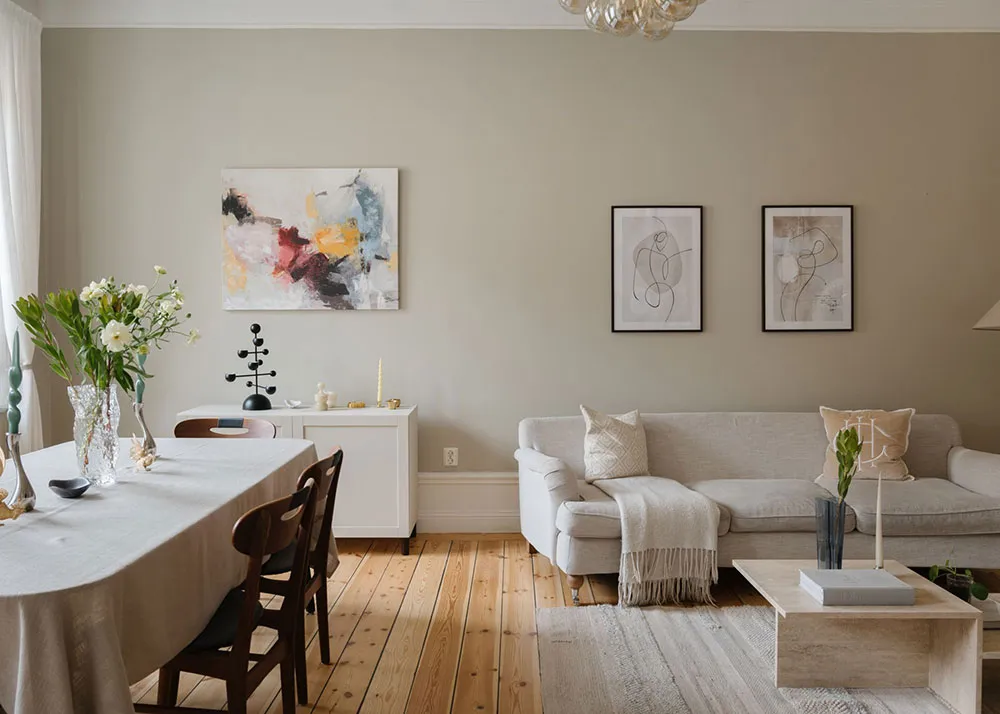 Beautiful Scandi Interior in Beige-Milk Tones (60 sq. m) - Gallery image 4