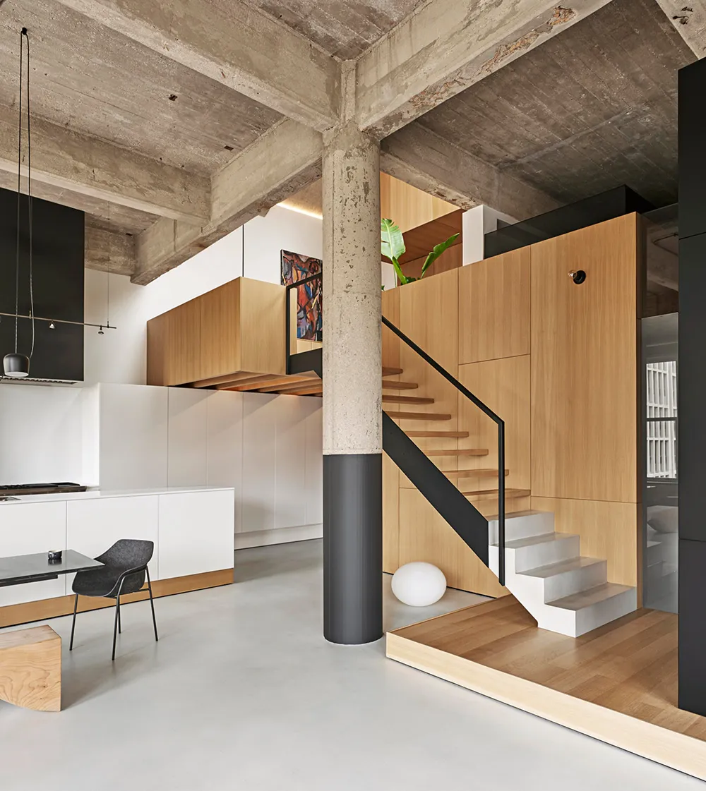 Piękno przestrzeni przemysłowej: loft w byłym zakładzie przemysłowym w Chicago - 2