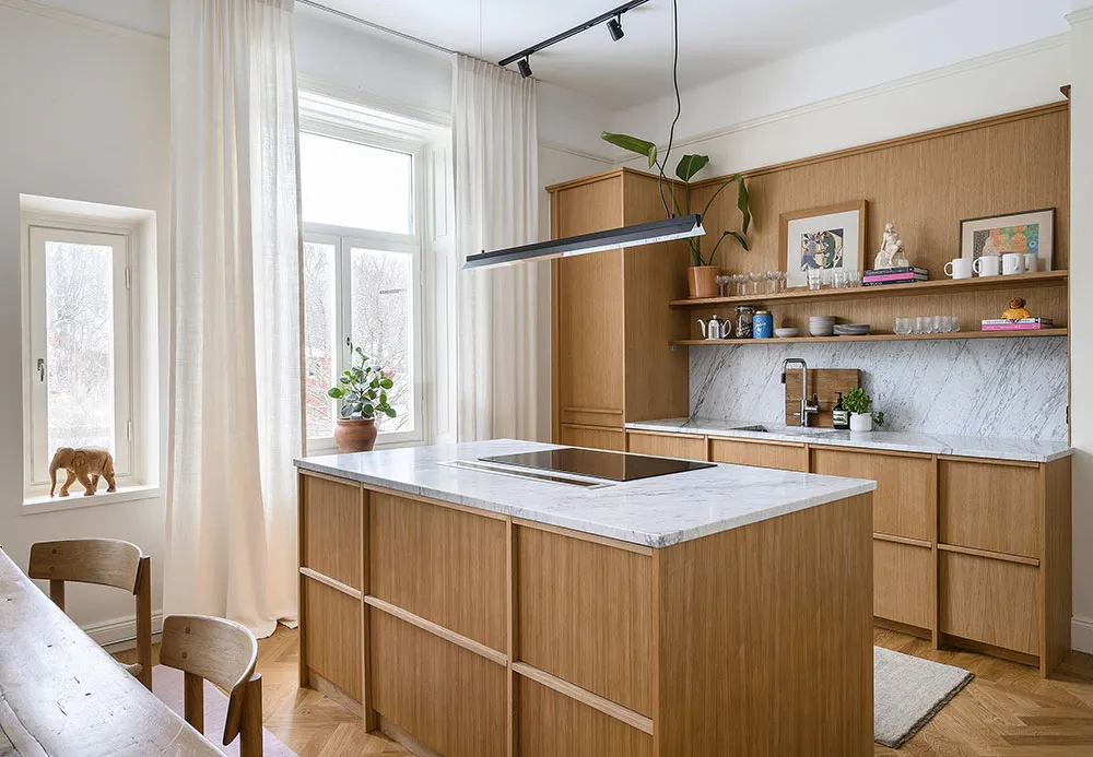 Лёгкие пастельные оттенки в дизайне приятной квартиры в Стокгольме - Gallery image 13