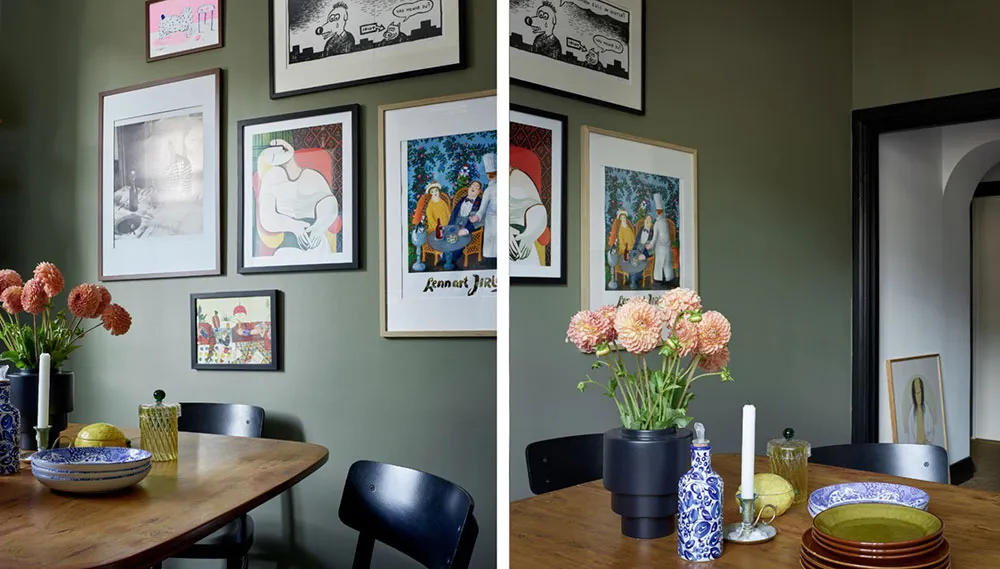 Atmosphärische Interieurs mit buntem Dekor: Ungewöhnliche Wohnung in Stockholm (60 qm) - Gallery image 13