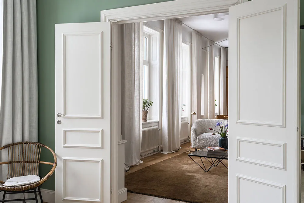 Лёгкие пастельные оттенки в дизайне приятной квартиры в Стокгольме - Gallery image 14