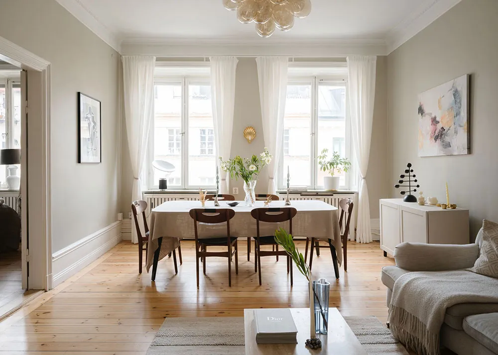 Beautiful Scandi Interior in Beige-Milk Tones (60 sq. m) - Gallery image 2
