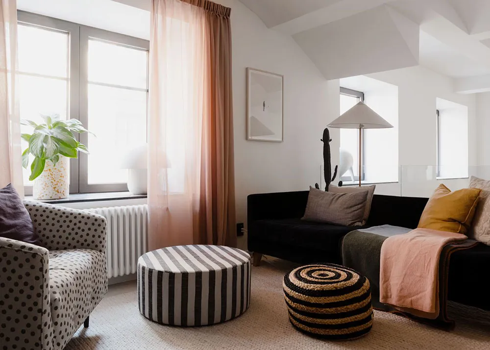 Яскрава квартира з антресоллю в колишній хлібній у Стокгольмі (75 м²) - Gallery image 16