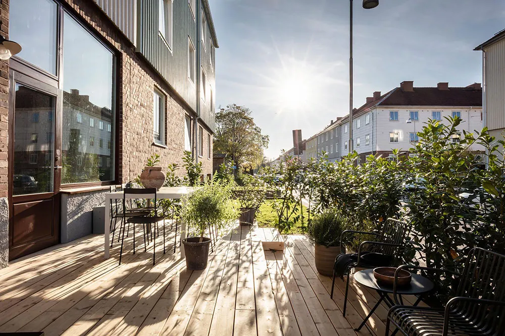 Estilo de apartamento con entrada independiente y terraza en Gotemburgo (71 m²) - Gallery image 25