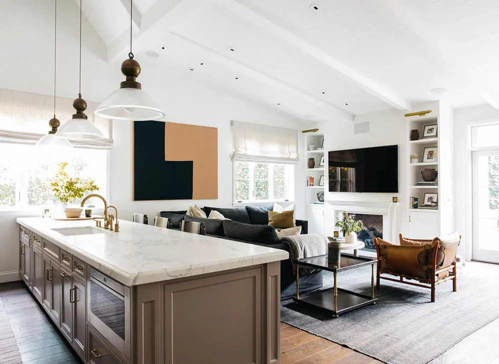 Дом кинорежиссера в Лос-Анджелесе с белыми и черными комнатами - Gallery image 13