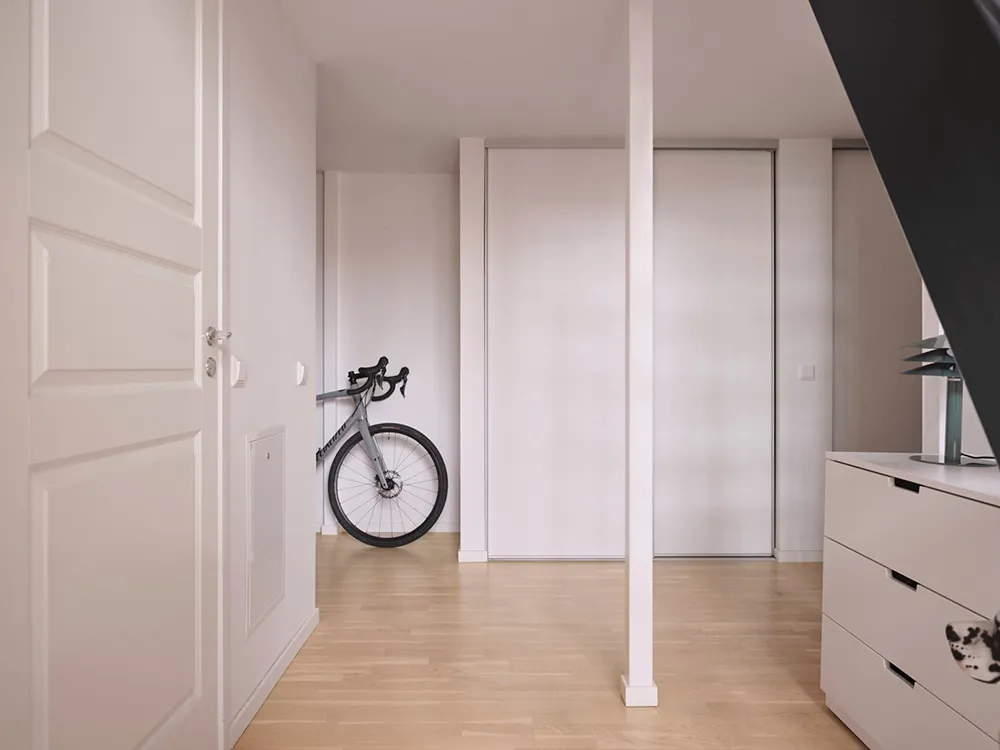 Heller Dekor und Loft-Stockwerk: Loft in ehemaligem Fabrikgebäude in Stockholm - Gallery image 19