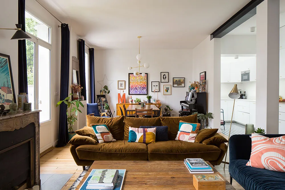 Accents colorés dans le design d'un appartement à Paris - Gallery image 5