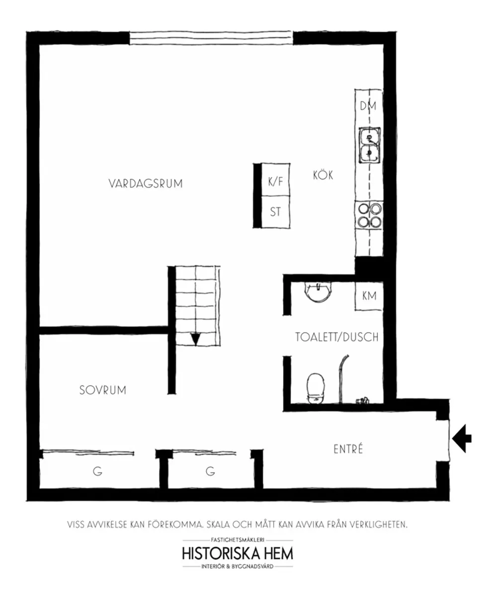 Heller Dekor und Loft-Stockwerk: Loft in ehemaligem Fabrikgebäude in Stockholm - Gallery image 26
