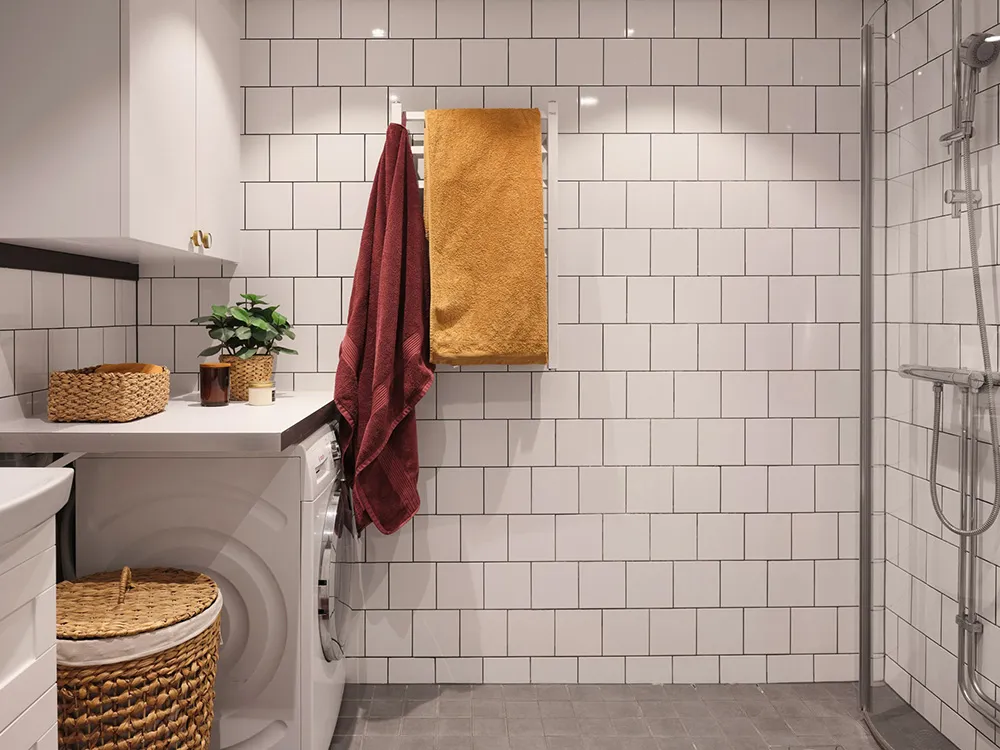 Heller Dekor und Loft-Stockwerk: Loft in ehemaligem Fabrikgebäude in Stockholm - Gallery image 20