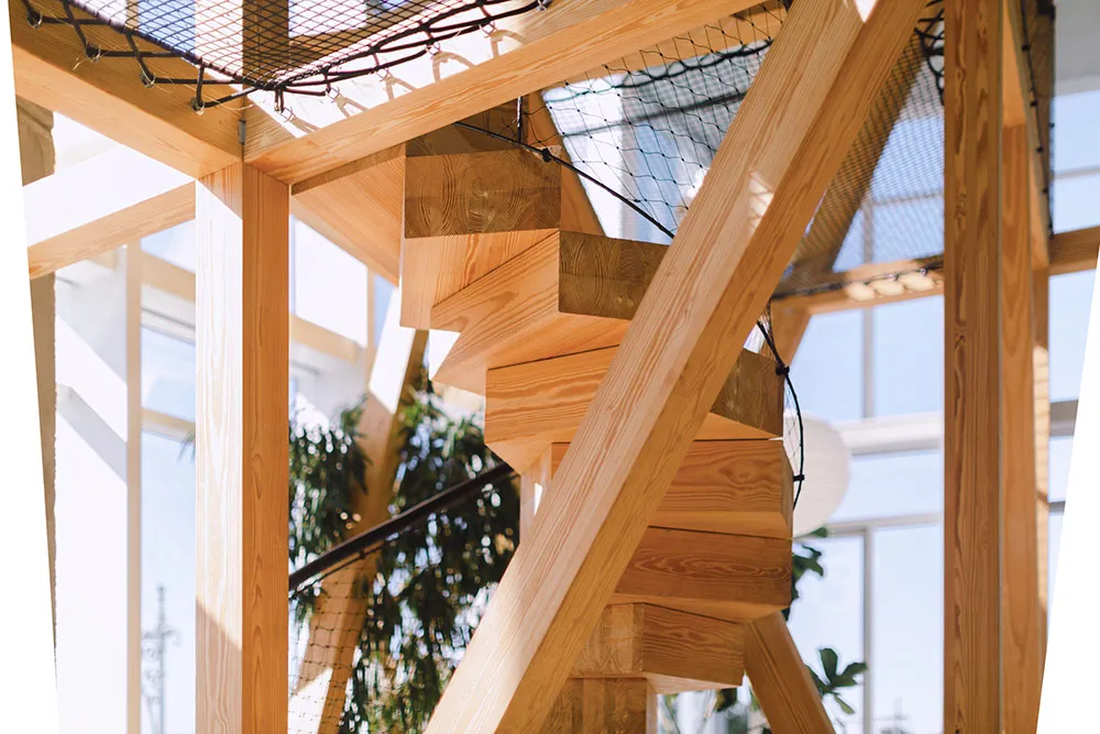 Impresionante loft en Nueva York con estructura de madera en el interior - Gallery image 9