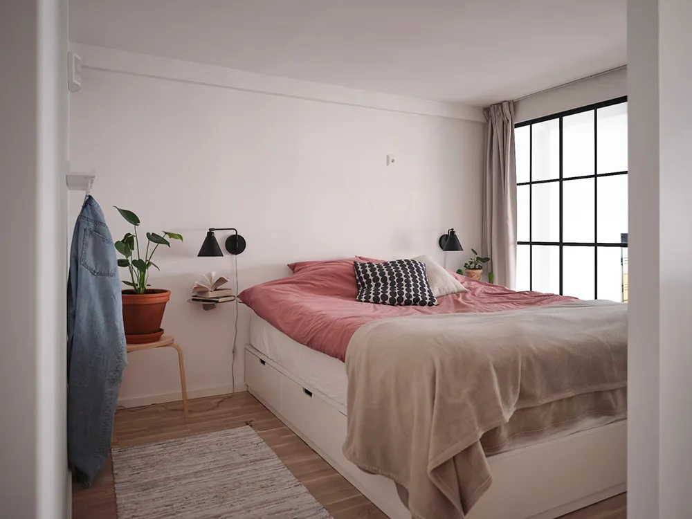 Heller Dekor und Loft-Stockwerk: Loft in ehemaligem Fabrikgebäude in Stockholm - Gallery image 14