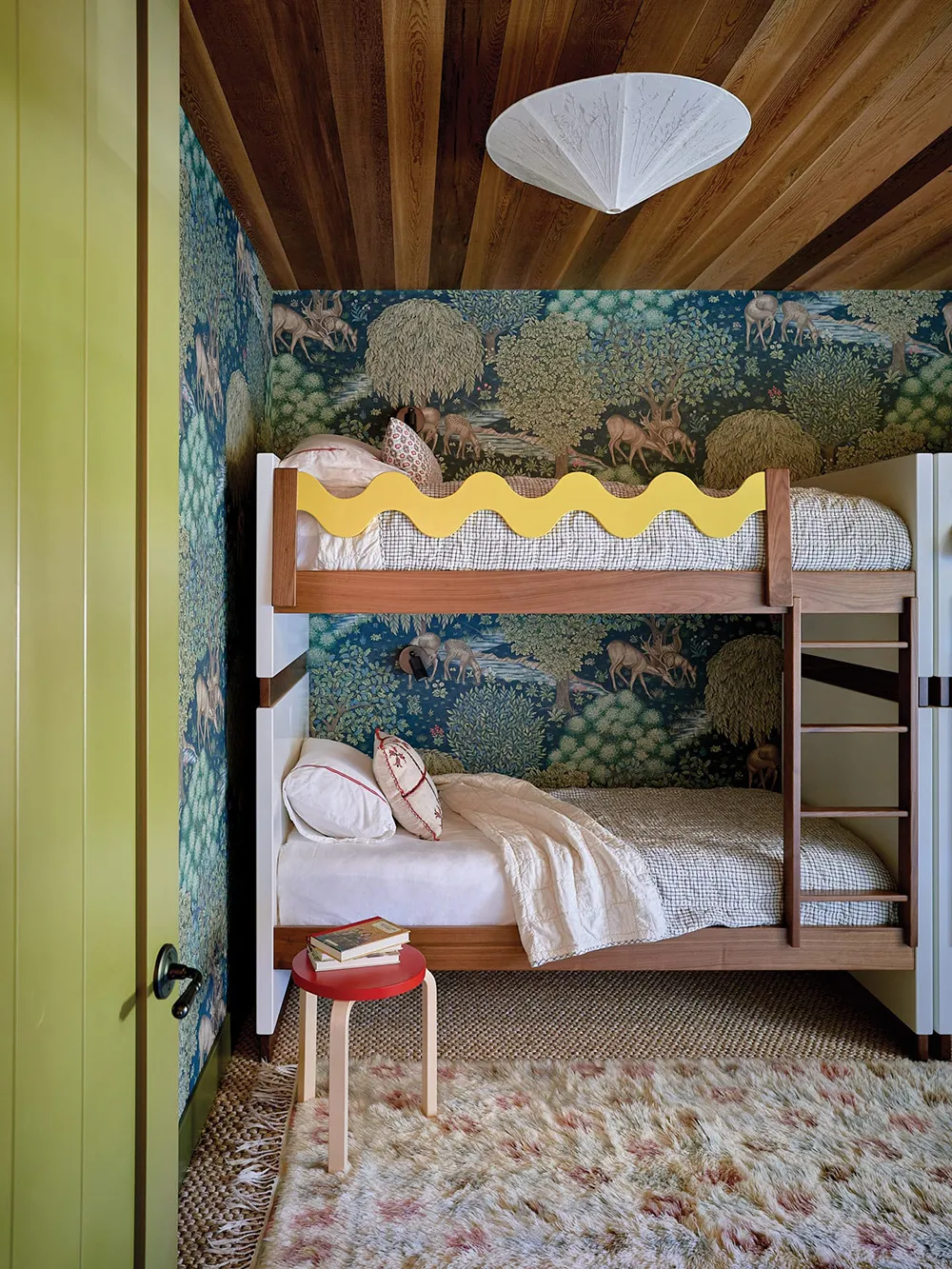 Mountain Cottage Designer in California Mountains with Colorful Interiors - Gallery image 13