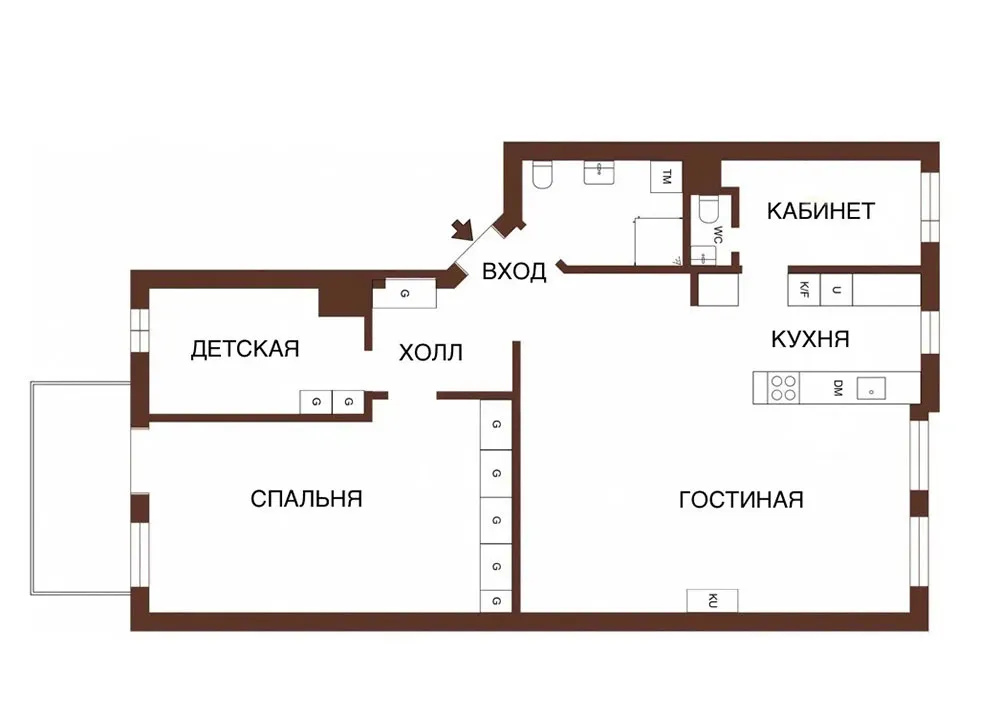 Décor mural classique et meubles modernes : une apartment élégant à Stockholm - Gallery image 23