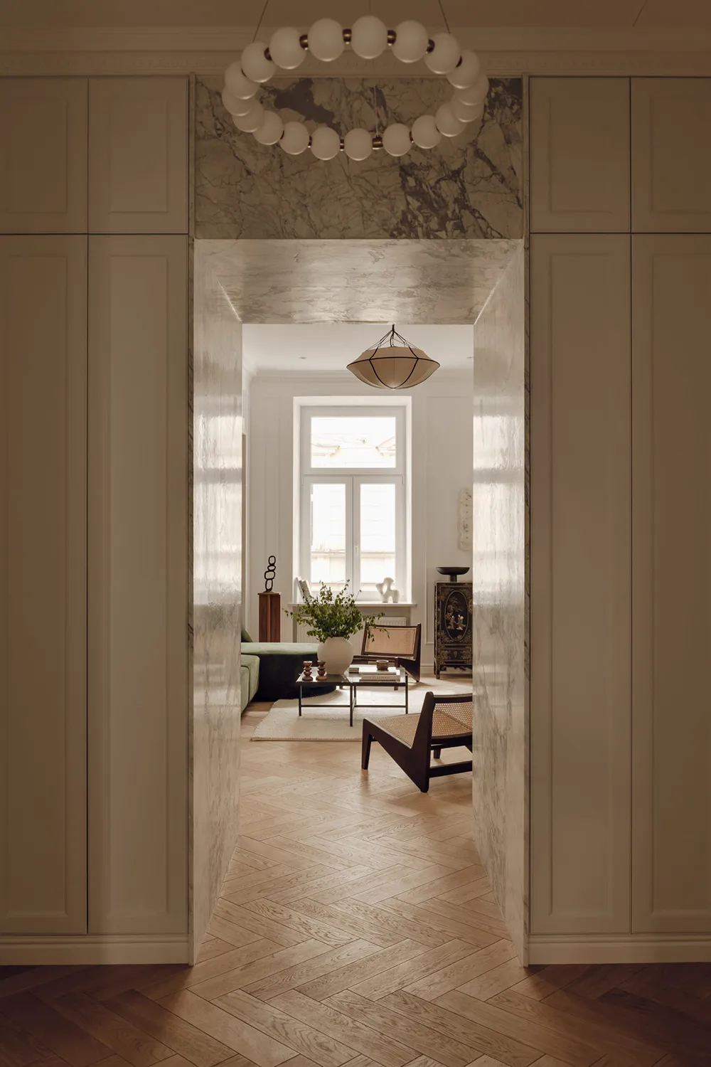 Elegant and Stylish Modern Interior with High Ceilings in Krakow - Gallery image 9