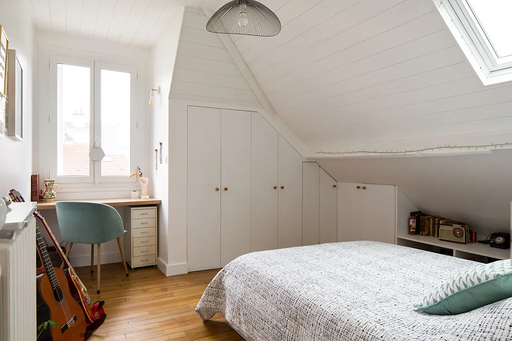 Accents colorés dans le design d'un appartement à Paris - Gallery image 21