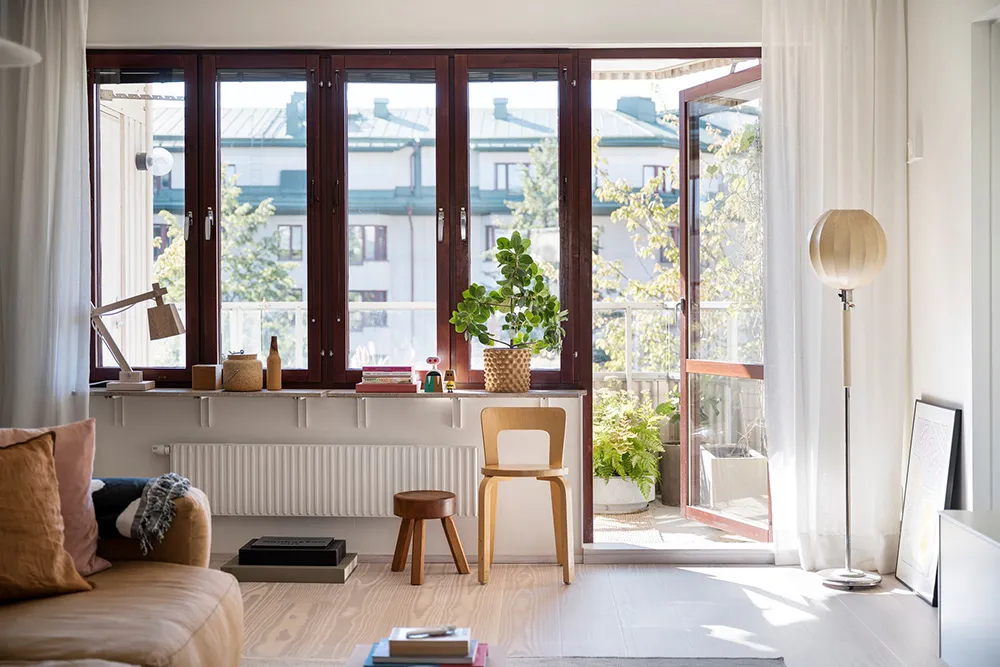 Beaux accents pastel dans le design d'une appartement en style scandinave (87 m²) - Gallery image 13