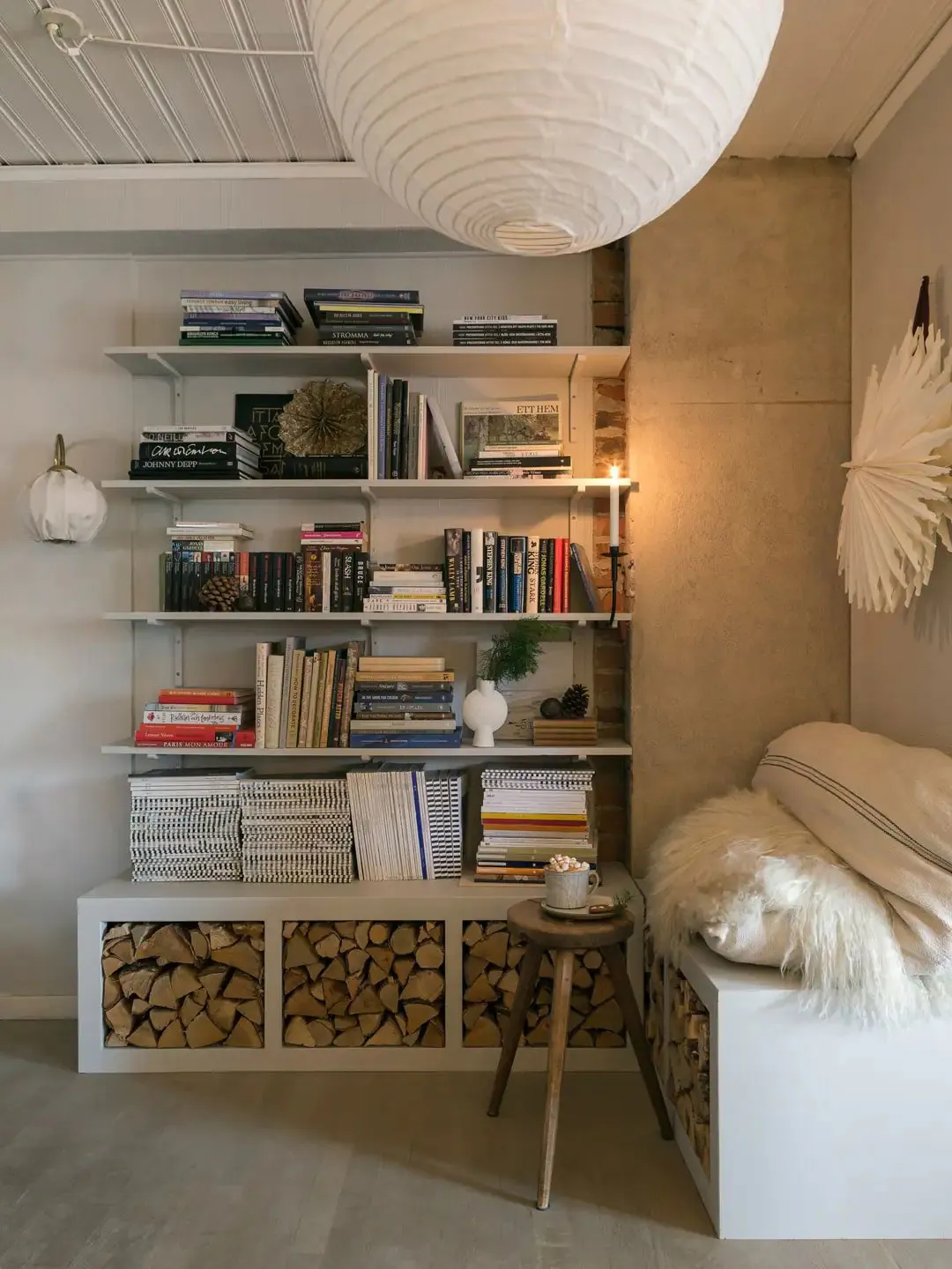 Decoración navideña rústica para casa de los años 40 en Suecia - Gallery image 18