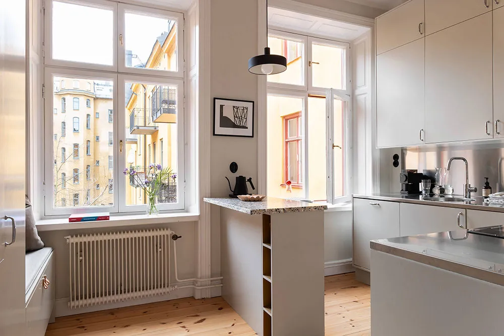 Geräumige Wohnung in Stockholm mit gemütlichem modernem Interieur (70 qm) - Gallery image 7