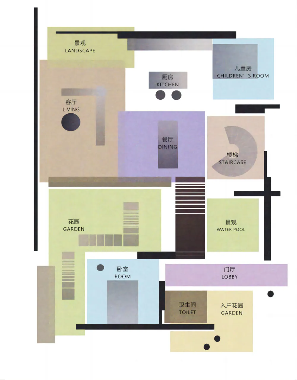 Designmöbel und minimalistische Oberteilung: modernes Interieur in China - Gallery image 22