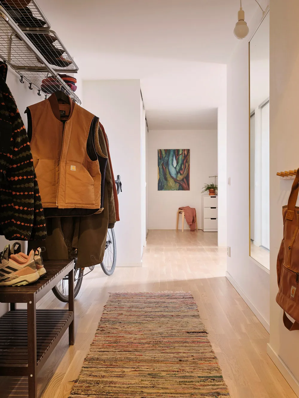 Heller Dekor und Loft-Stockwerk: Loft in ehemaligem Fabrikgebäude in Stockholm - Gallery image 22