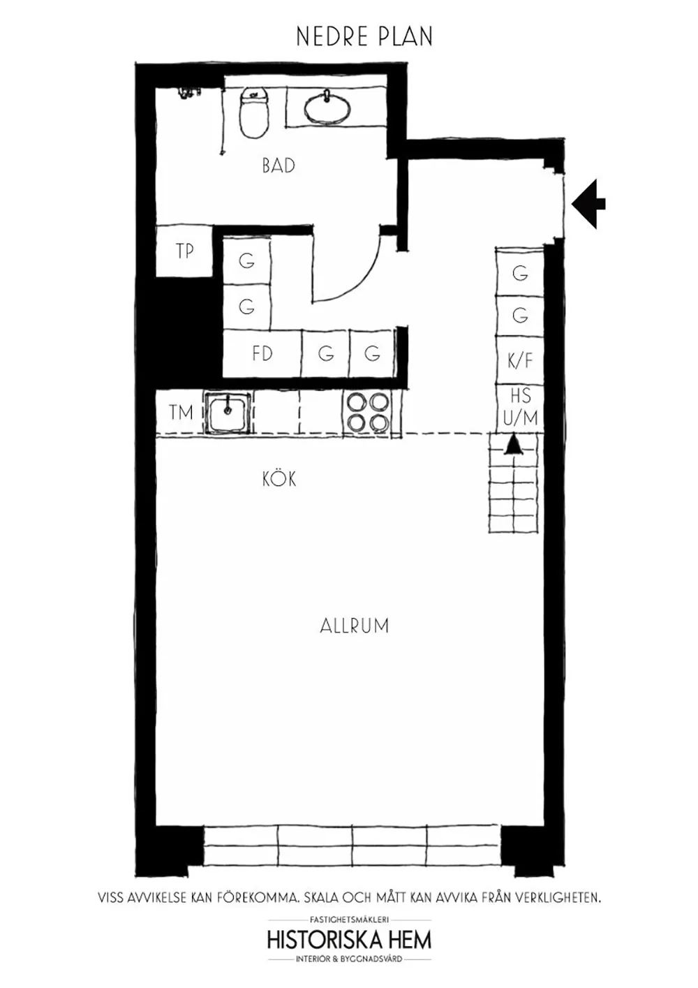 Prächtiger kleiner Loft in Schweden mit beeindruckender Deckenhohe - Gallery image 34