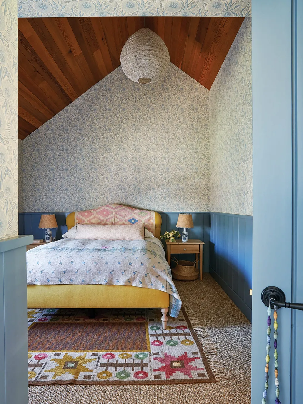 Mountain Cottage Designer in California Mountains with Colorful Interiors - Gallery image 15