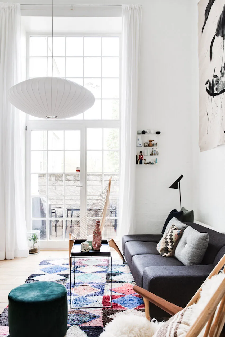 Plafonds très hauts et deux mansardes : appartement dans un bâtiment d'usine à Copenhague - Gallery image 15