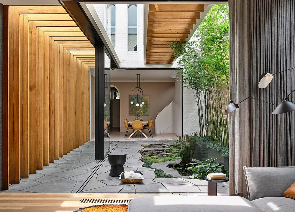 Casa moderna en Melbourne con concepto abierto y diseños de interiores elegantes - 3