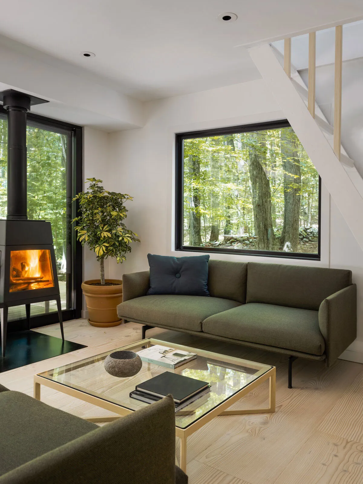 Forest Cabin in Modern Style: Cottage in Connecticut - Gallery image 1