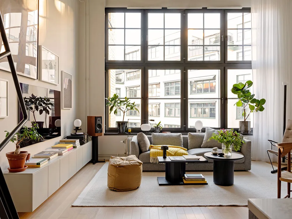 Prächtiger kleiner Loft in Schweden mit beeindruckender Deckenhohe - Gallery image 2